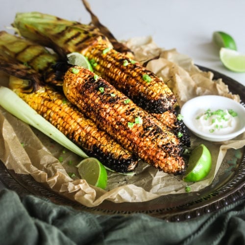 Street-Style Spicy BBQ Corn (Butta) | Desi~licious RD