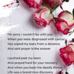Mother's Day 2020 poem on a rose flat lay