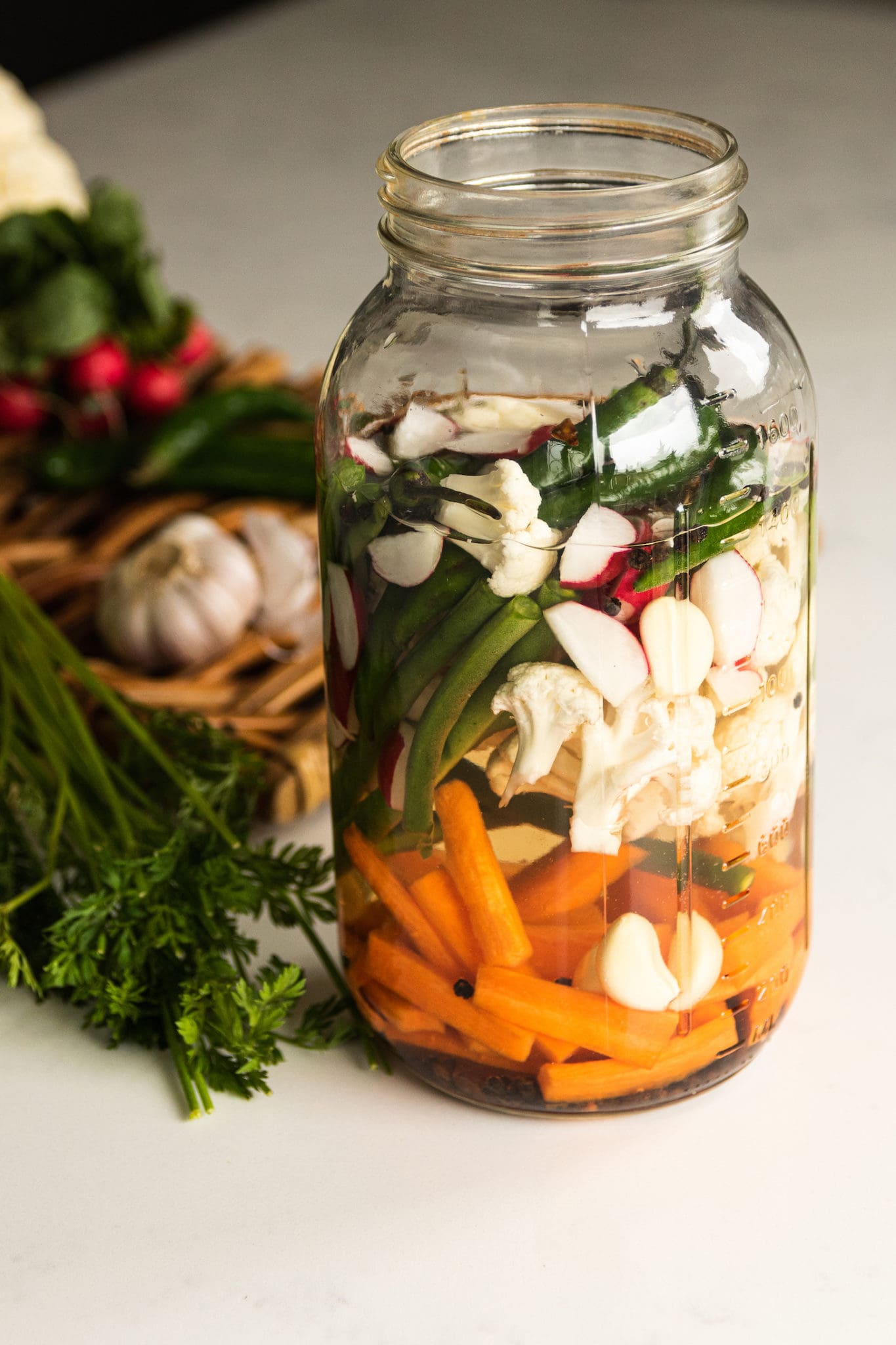 DIY Fermented Vegetables Recipe | Desi~licious RD