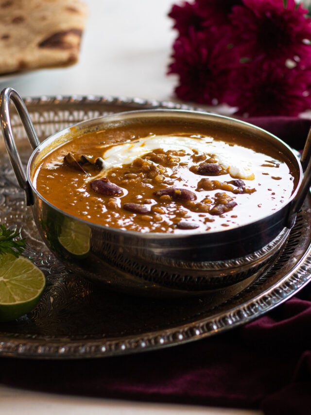 Stovetop Dhal Makhani (Vegan Coconut Lentil Curry)
