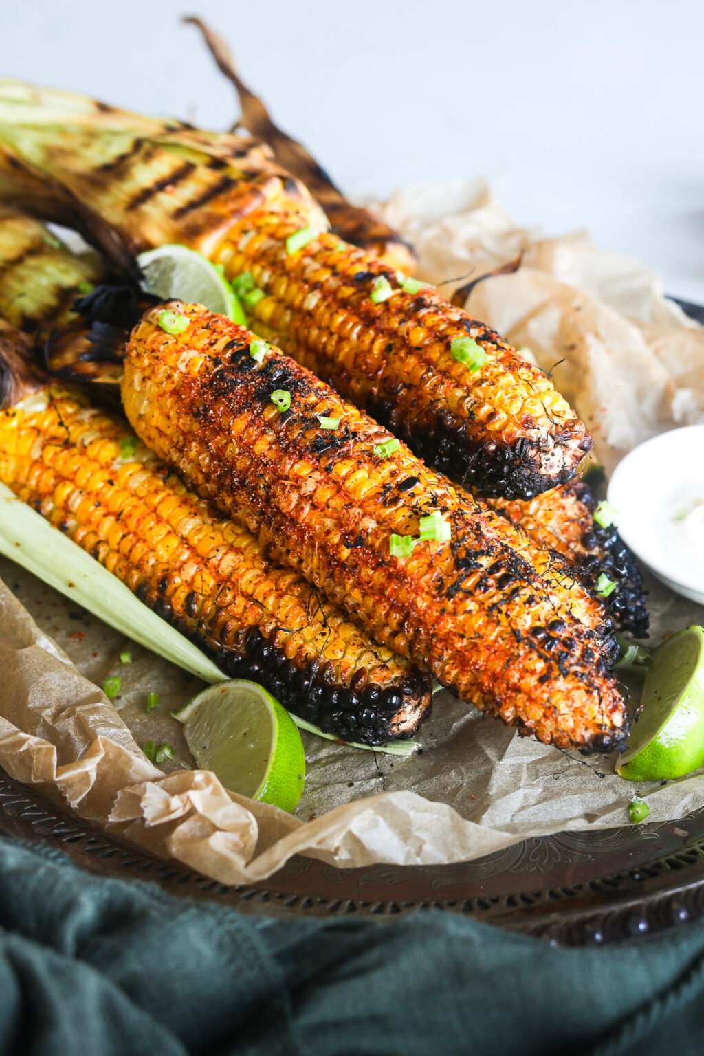 Street-Style Spicy BBQ Corn (Butta) | Desi~licious RD